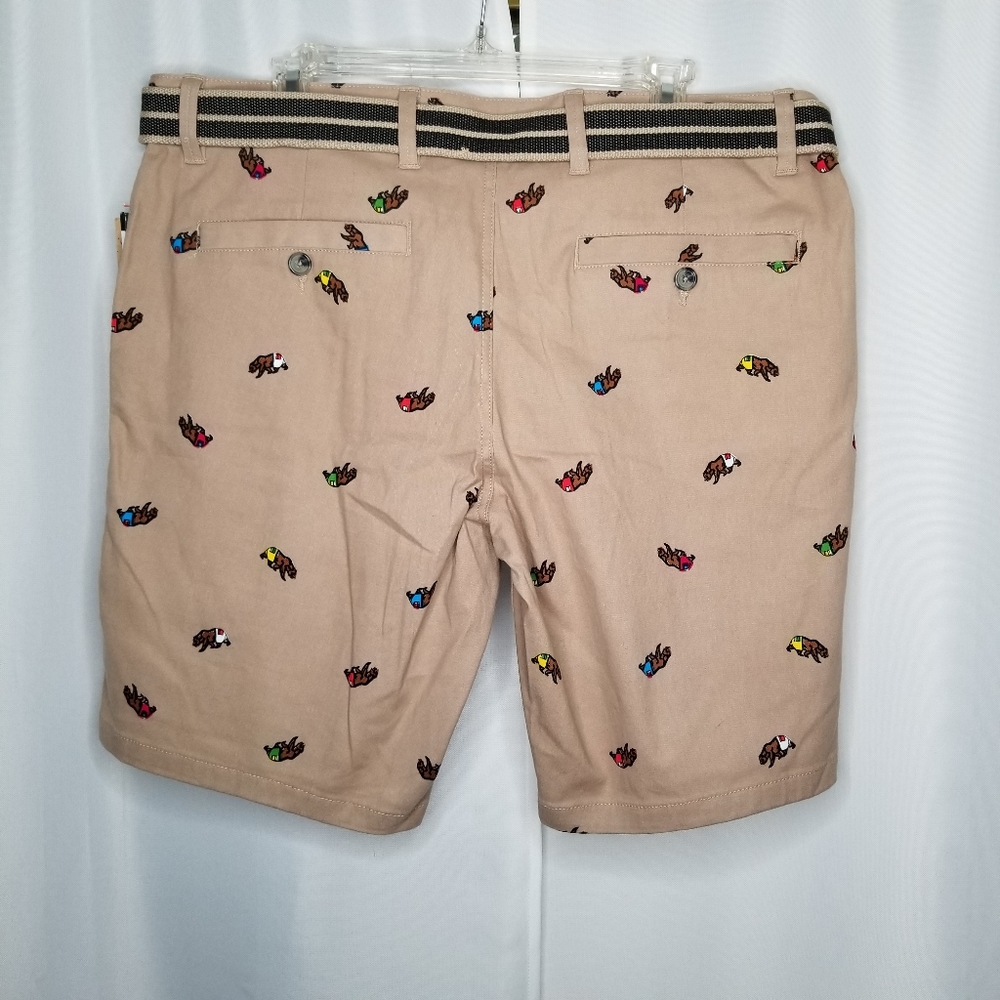 RAW YARN INDUSTRIES Khaki Shorts - Picture 2 of 4